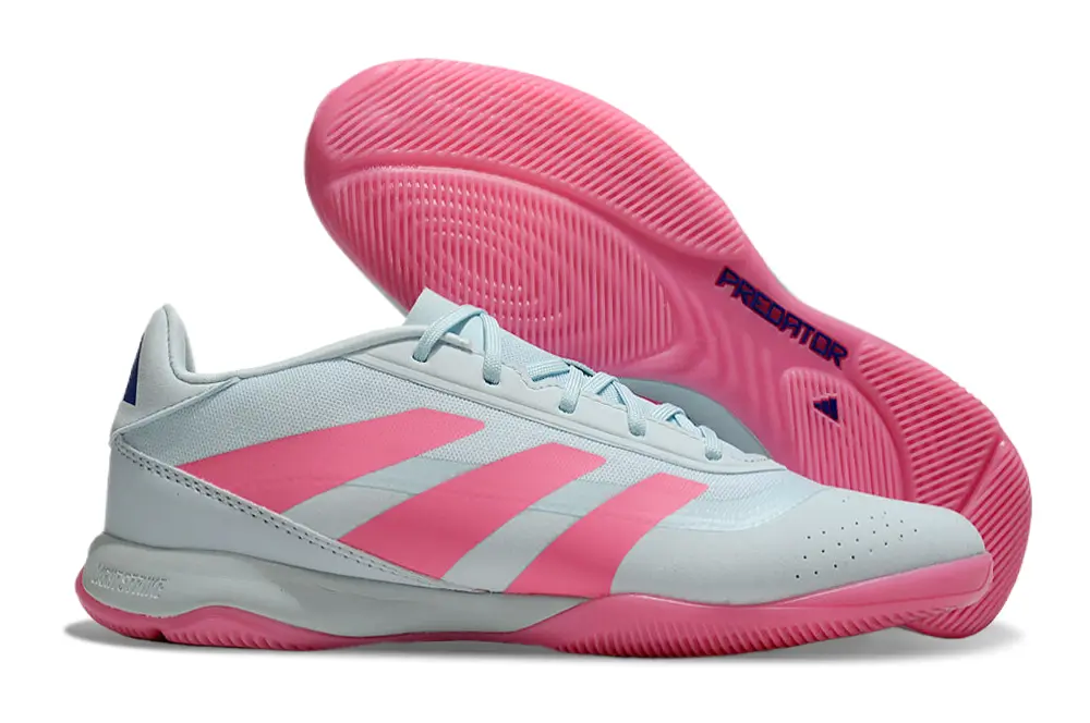 Adidas Predator 24 Elite IC - Blue/Light Pink/Soft Blue