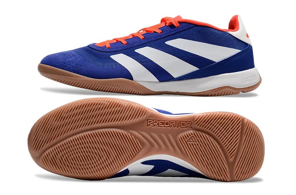 Adidas Predator 24 Elite IC - Blue/Bright Orange/White