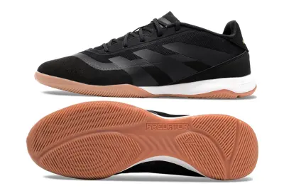 Adidas Predator 24 Elite IC - Black/Midnight Black/Amber Brown