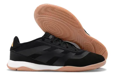 Adidas Predator 24 Elite IC - Black/Midnight Black/Amber Brown