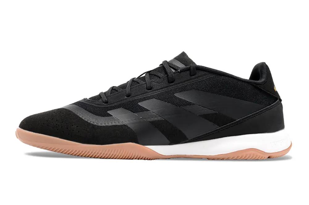 Adidas Predator 24 Elite IC - Black/Midnight Black/Amber Brown