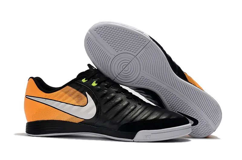 Nike Tiempo Ligera IV IC - Black/Electric Orange/Neon Green