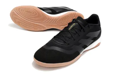 Adidas Predator 24 Elite IC - Black/Midnight Black/Amber Brown