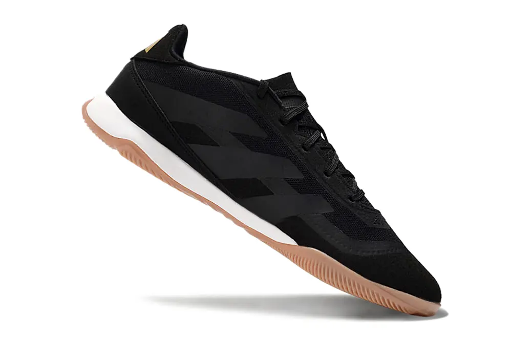 Adidas Predator 24 Elite IC - Black/Midnight Black/Amber Brown