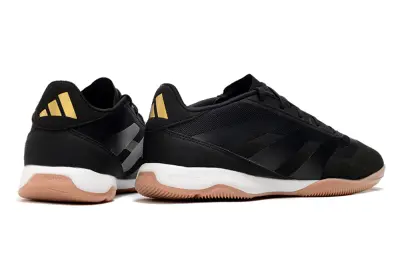 Adidas Predator 24 Elite IC - Black/Midnight Black/Amber Brown