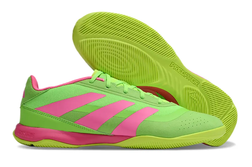 Adidas Predator 24 Elite IC - Green/Vibrant Green/Fuchsia Pink