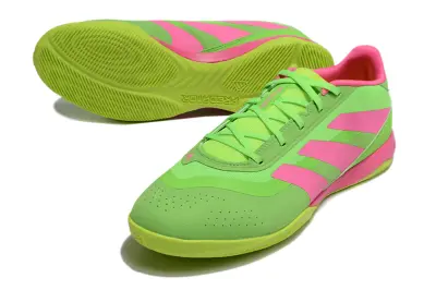Adidas Predator 24 Elite IC - Green/Vibrant Green/Fuchsia Pink
