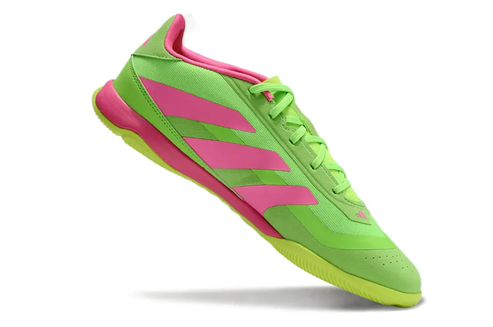 Adidas Predator 24 Elite IC - Green/Vibrant Green/Fuchsia Pink