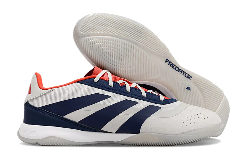 Adidas Predator 24 Elite IC - Navy/Crimson Red/Light Grey