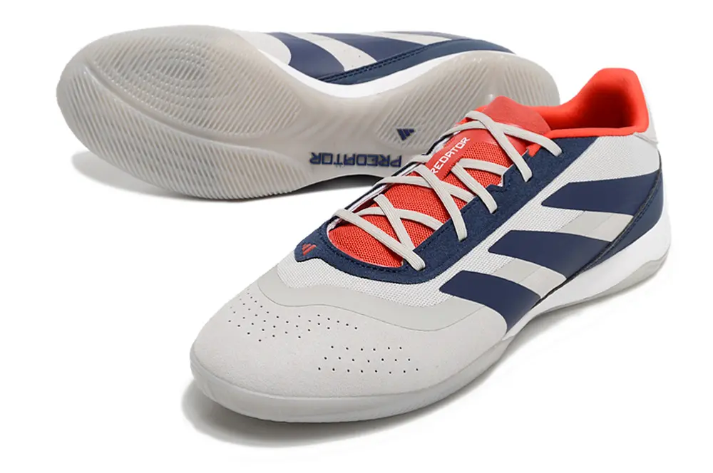 Adidas Predator 24 Elite IC - Navy/Crimson Red/Light Grey