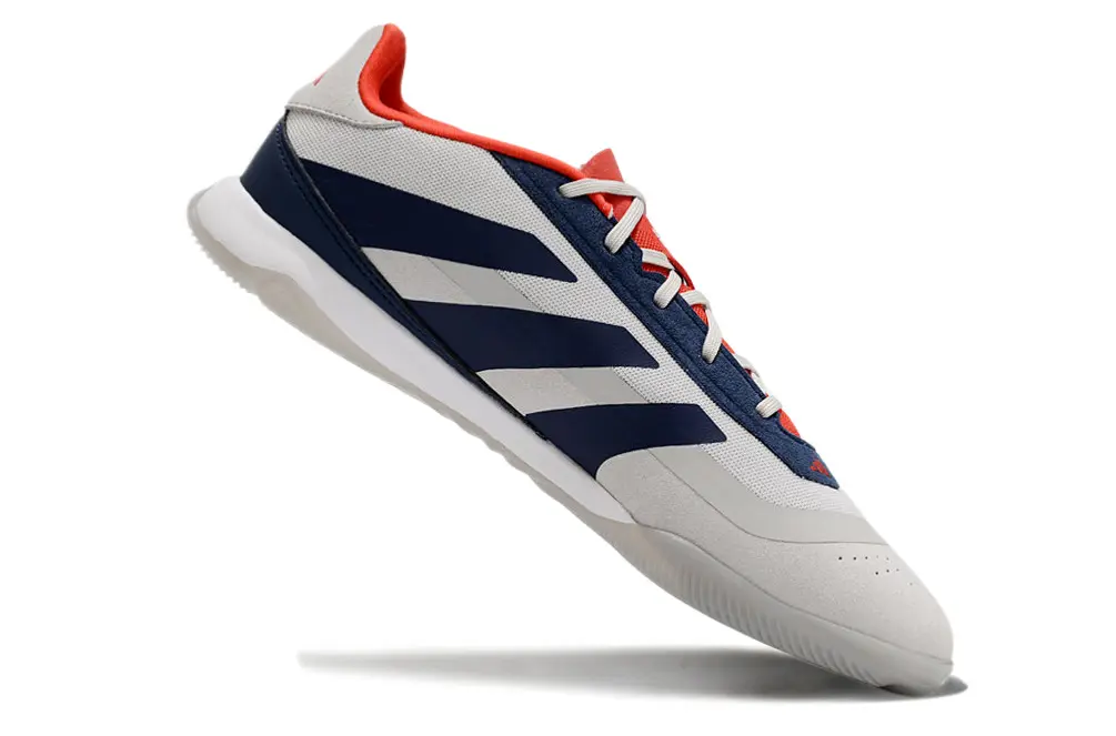 Adidas Predator 24 Elite IC - Navy/Crimson Red/Light Grey