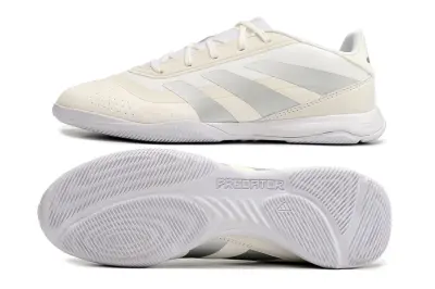 Adidas Predator 24 Elite IC - White/Soft Cream/Gentle Grey