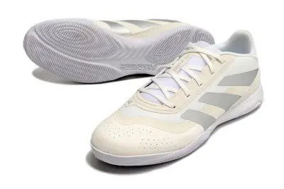 Adidas Predator 24 Elite IC - White/Soft Cream/Gentle Grey