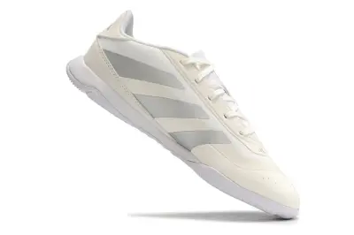 Adidas Predator 24 Elite IC - White/Soft Cream/Gentle Grey
