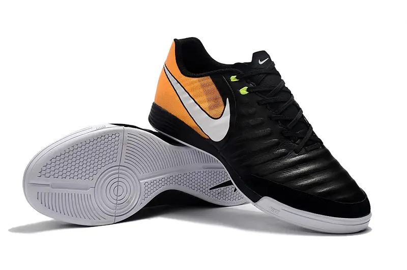 Nike Tiempo Ligera IV IC - Black/Electric Orange/Neon Green