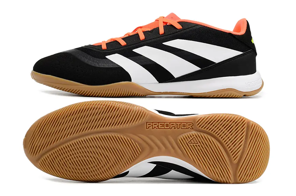 Adidas Predator 24 Elite IC - Black/Vibrant Orange/White