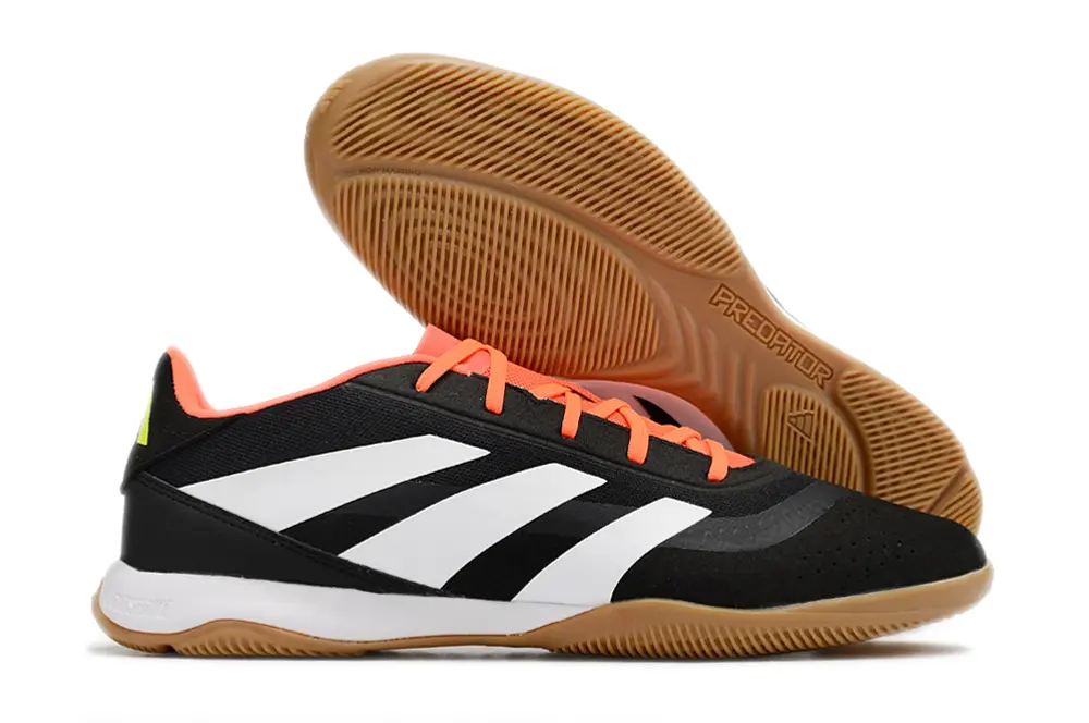 Adidas Predator 24 Elite IC - Black/Vibrant Orange/White