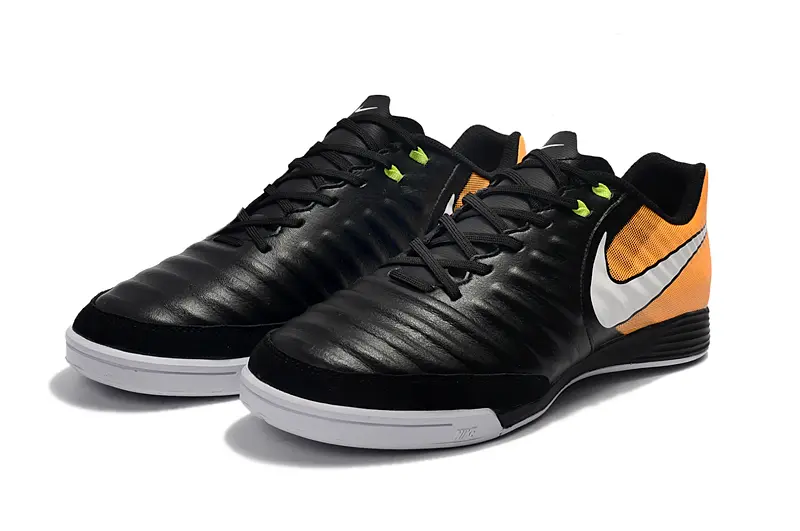 Nike Tiempo Ligera IV IC - Black/Electric Orange/Neon Green