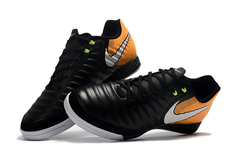 Nike Tiempo Ligera IV IC - Black/Electric Orange/Neon Green