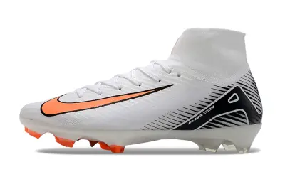 Nike Air Zoom Mercurial Superfly 10 Elite FG - White/Vibrant Orange/Jet Black