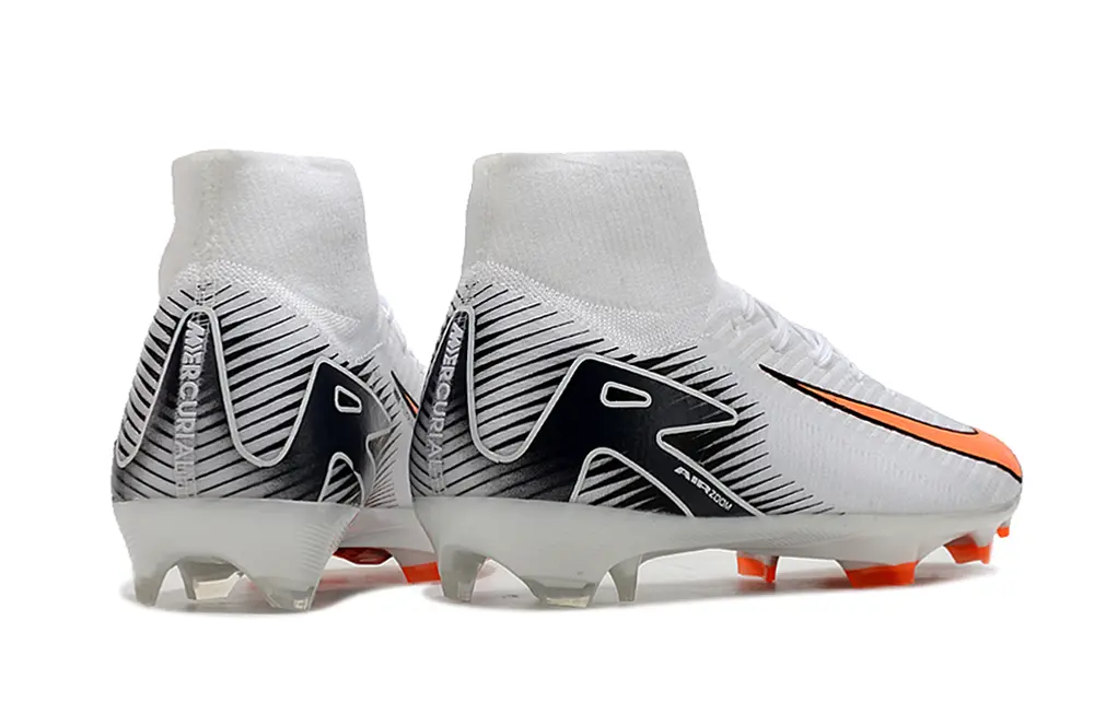 Nike Air Zoom Mercurial Superfly 10 Elite FG - White/Vibrant Orange/Jet Black