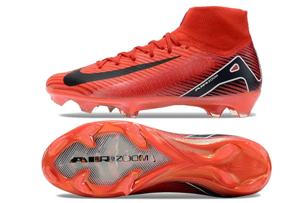 Nike Air Zoom Mercurial Superfly 10 Elite FG - Red/Bright Red/Black