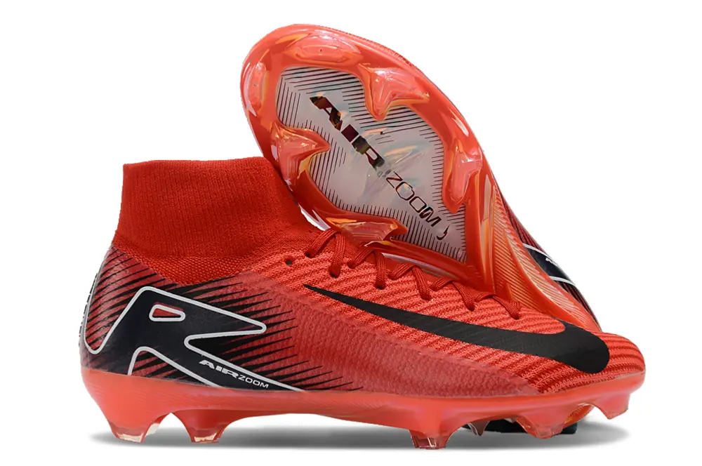 Nike Air Zoom Mercurial Superfly 10 Elite FG - Red/Bright Red/Black