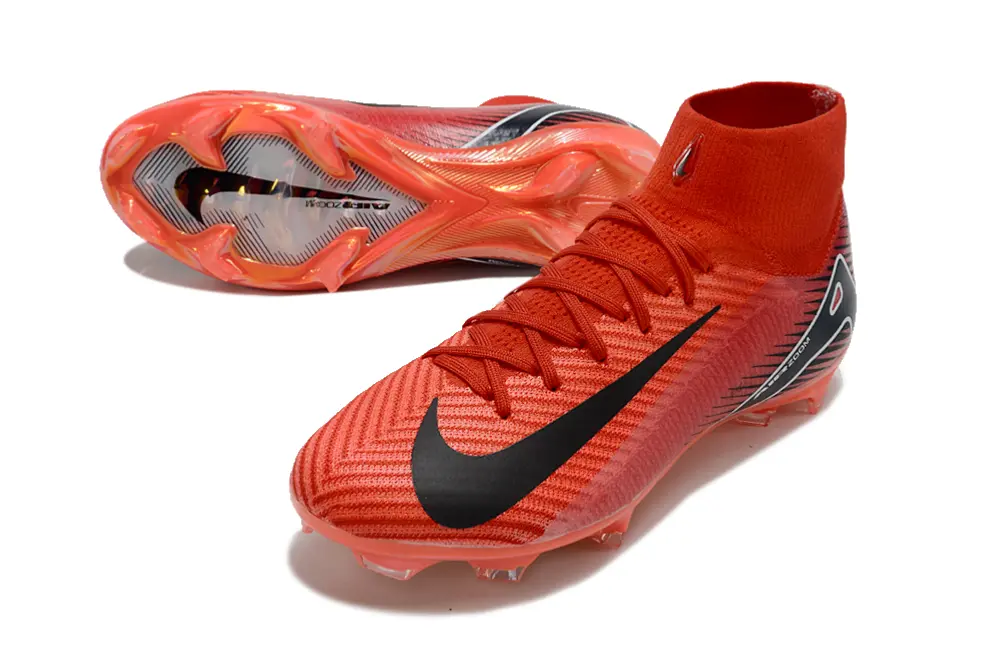 Nike Air Zoom Mercurial Superfly 10 Elite FG - Red/Bright Red/Black
