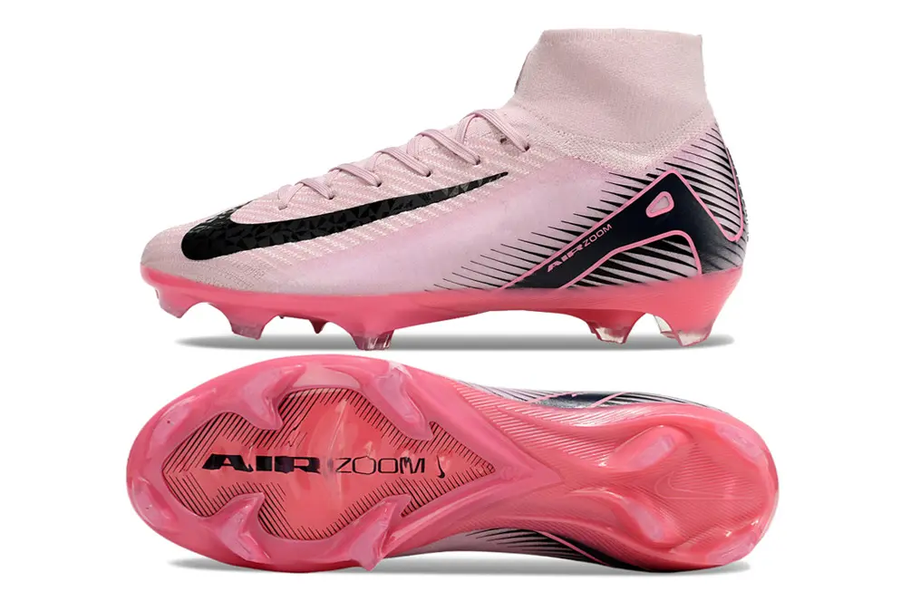 Nike Air Zoom Mercurial Superfly 10 Elite FG - Pink/Soft Pink/Black