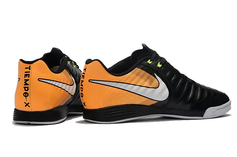 Nike Tiempo Ligera IV IC - Black/Electric Orange/Neon Green