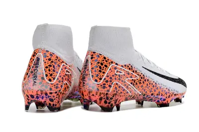 Nike Air Zoom Mercurial Superfly 10 Elite FG - White/Electric Orange/Black