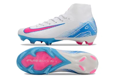 Nike Air Zoom Mercurial Superfly 10 Elite FG - White/Ice Blue/Pink Strike