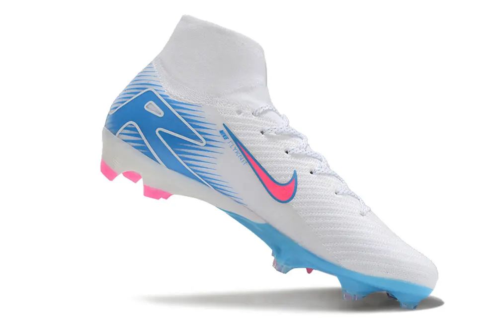 Nike Air Zoom Mercurial Superfly 10 Elite FG - White/Ice Blue/Pink Strike