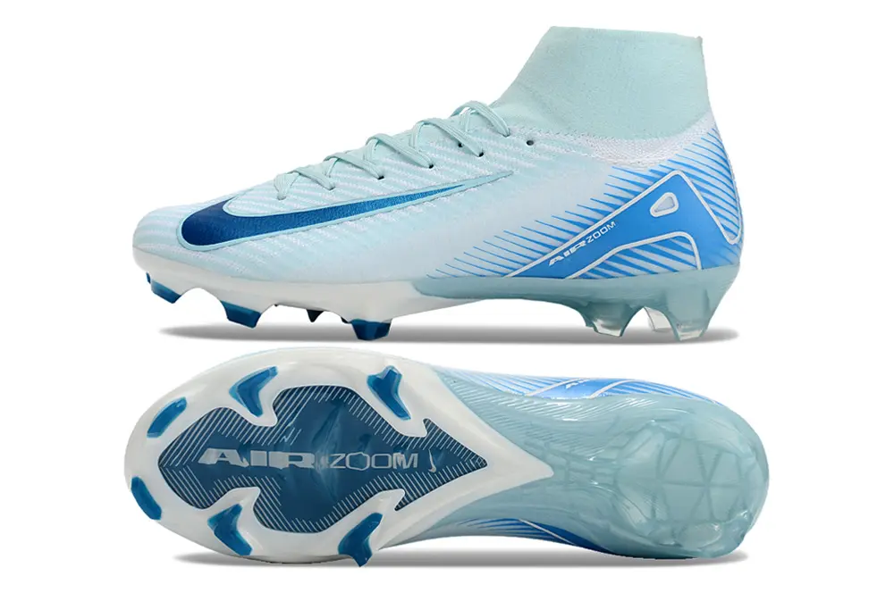 Nike Air Zoom Mercurial Superfly 10 Elite FG - LightBlue/SkyBlue/Cyan
