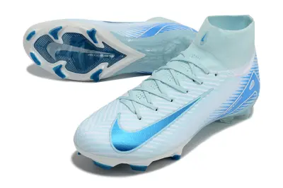 Nike Air Zoom Mercurial Superfly 10 Elite FG - LightBlue/SkyBlue/Cyan