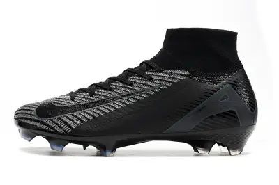 Nike Air Zoom Mercurial Superfly 10 Elite FG - Black/Graphite Grey/Teal Blue