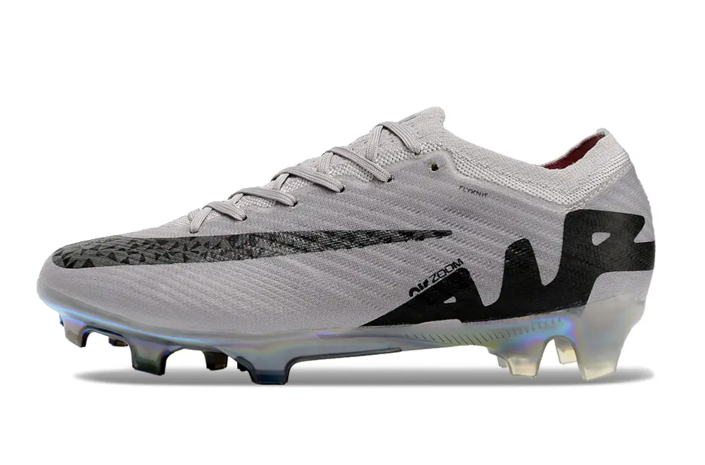 Nike Air Zoom Mercurial Vapor 15 Elite FG - Gray/Gunmetal Gray/Rainbow Iridescent