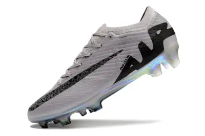 Nike Air Zoom Mercurial Vapor 15 Elite FG - Gray/Gunmetal Gray/Rainbow Iridescent