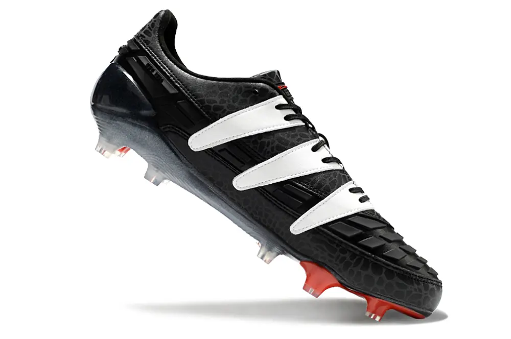 Adidas Predator 94 FG - Black/Crimson Red/White