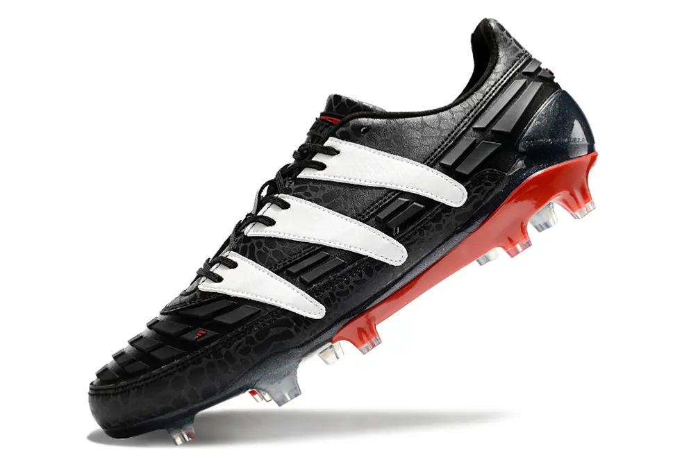 Adidas Predator 94 FG - Black/Crimson Red/White