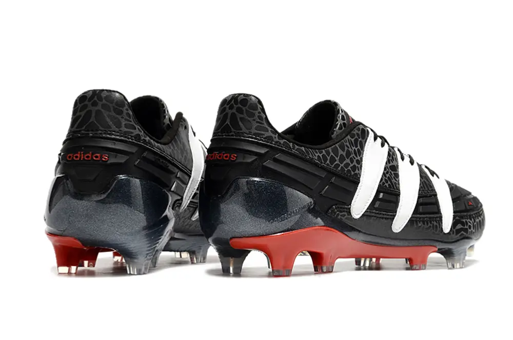 Adidas Predator 94 FG - Black/Crimson Red/White