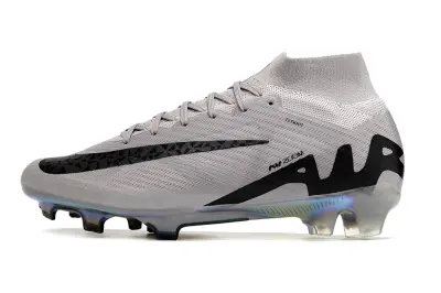 Nike Air Zoom Mercurial Superfly 10 Elite FG - Gray/Mystic Black/Prismatic White