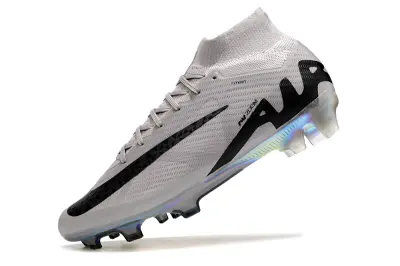 Nike Air Zoom Mercurial Superfly 10 Elite FG - Gray/Mystic Black/Prismatic White
