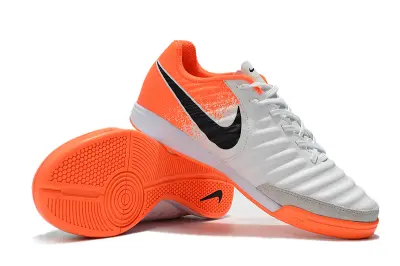 Nike Tiempo Ligera IV IC - White/Vibrant Orange/Deep Black