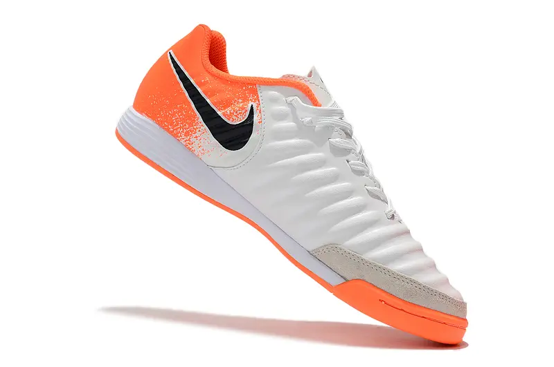 Nike Tiempo Ligera IV IC - White/Vibrant Orange/Deep Black