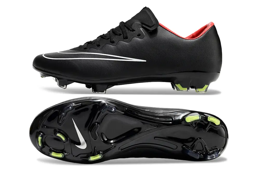 Nike Mercurial Vapor 10 FG - Black/Vibrant Red/Neon Green