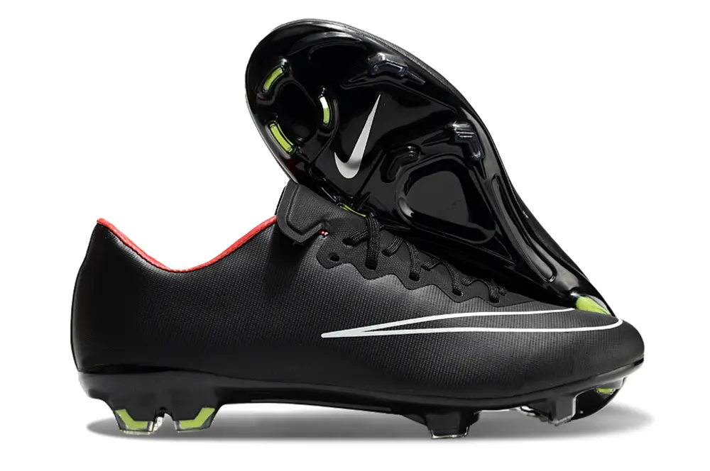 Nike Mercurial Vapor 10 FG - Black/Vibrant Red/Neon Green
