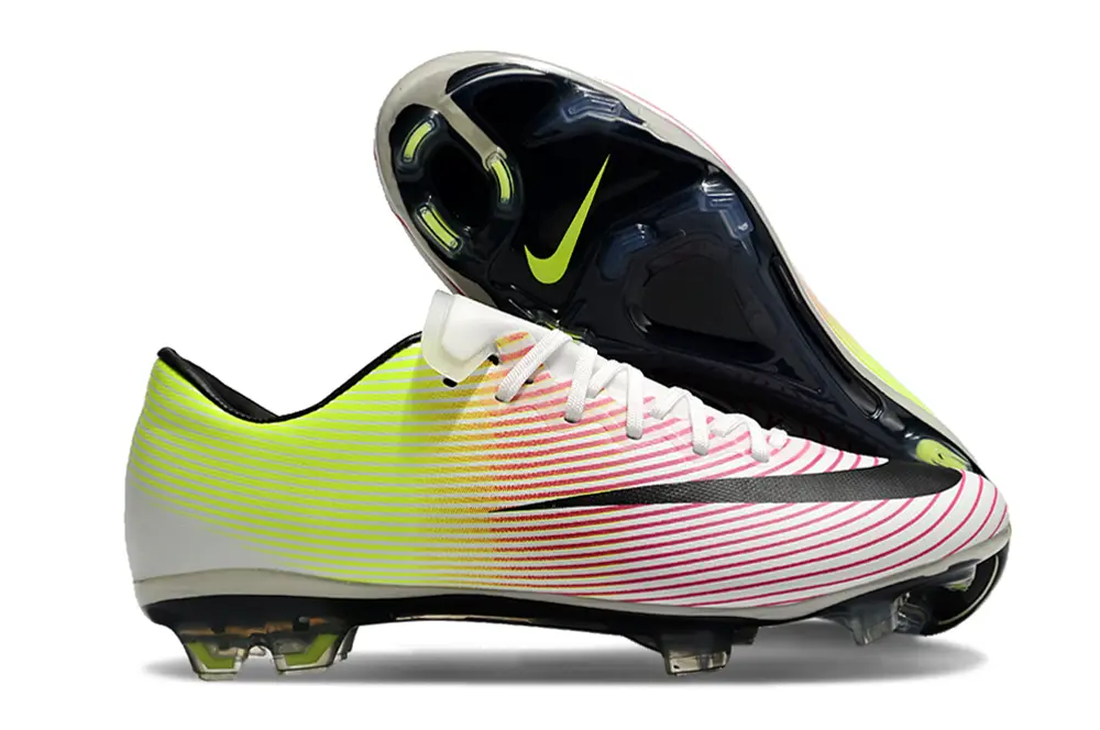 Nike Mercurial Vapor 10 FG - White/Electric Yellow/Crimson Red