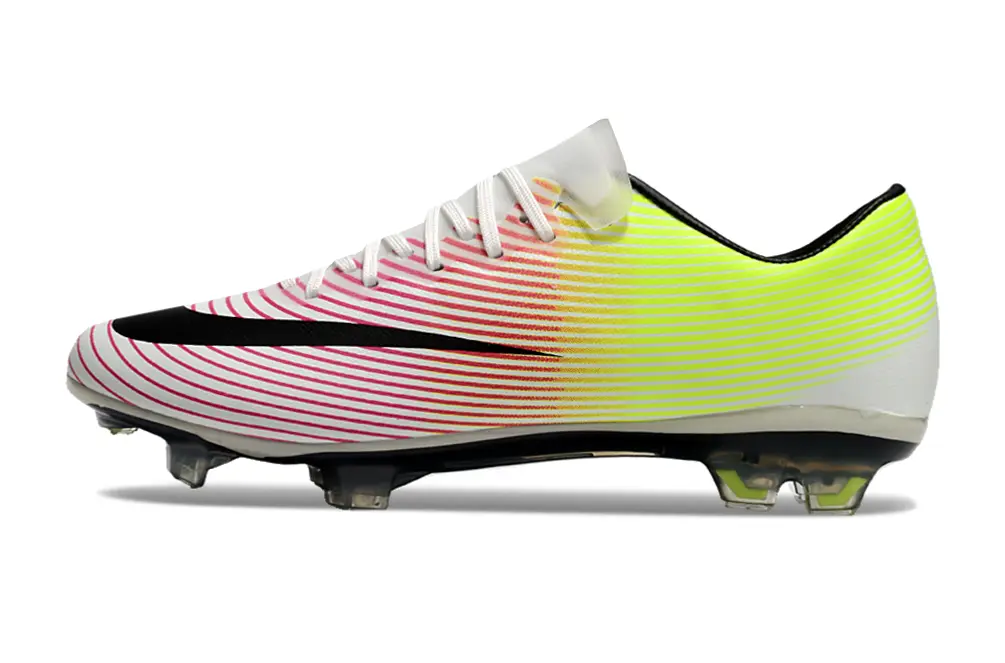 Nike Mercurial Vapor 10 FG - White/Electric Yellow/Crimson Red