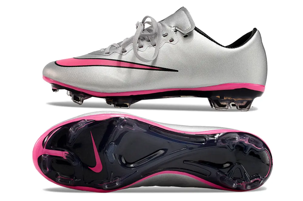 Nike Mercurial Vapor 10 FG - Silver/Electric Pink/Black